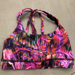 Multicolor Women's Sports Bra